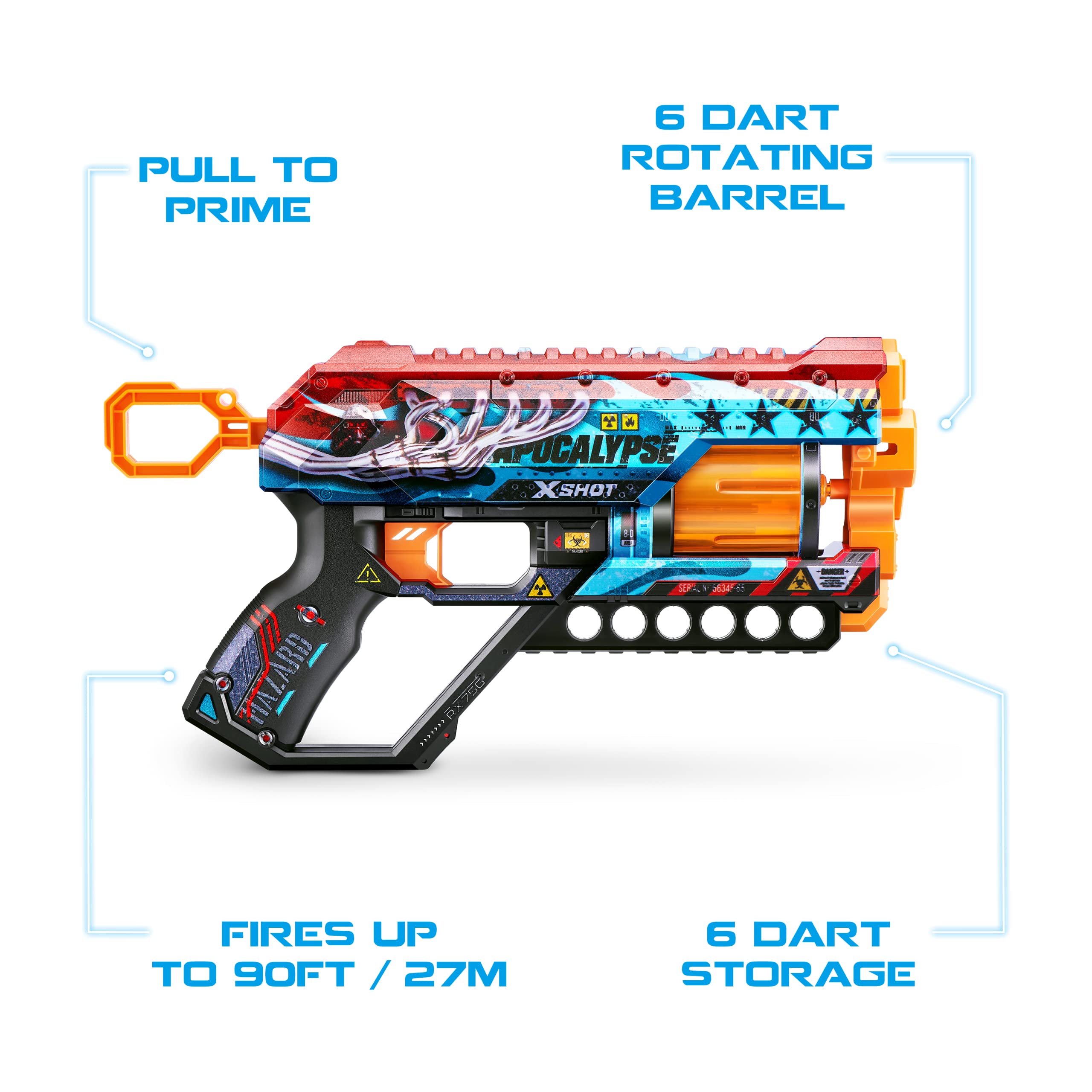 Amazon.com: XSHOT Skins-Griefer (12 Darts) - 36561E Apocalypse